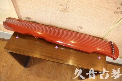 兰州市●久音古琴  ●典藏系列  20230608[红洒金伏羲]